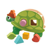 Jucarie din lemn - Tortoise Shape Sorter | Tender Leaf Toys