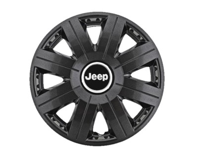 Set 4 capace roti Cosmos Negru R15, pentru gama auto Jeep foto