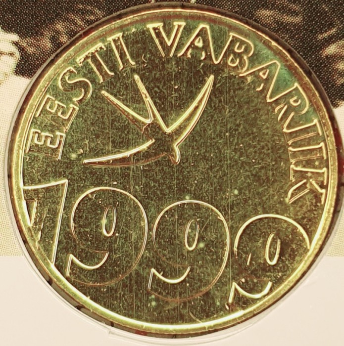 Estonia 1 kroon 1999 - Song festival - km 36 - A012
