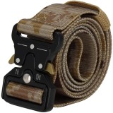 Curea centura Tactical Combat pentru barbati 3.7x125cm, rezistent, verde deschis camuflaj Household NewTrend