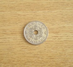 C50 - Moneda foarte veche - Danemarca - 5 coroane - kroner - 1995