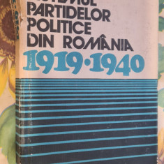 SISTEMUL PARTIDELOR POLITICE DIN ROMANIA 1919-1940 - Al. Gheorghe Savu