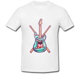 Cumpara ieftin Tricou &quot; Guitar graffiti drawings &quot;