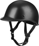 Cumpara ieftin Casca scuter &quot;carbon&quot; (retro style) L
