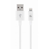 Cablu de date Gembird USB 2.0 - Lightning 2m White
