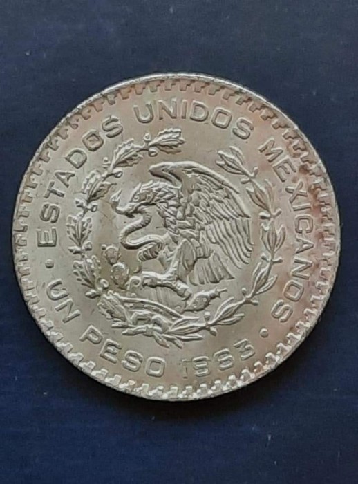Moneda mexicana - 1 Peso 1963 - B 2147