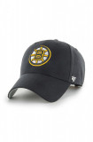 47brand șapcă NHL Boston Bruins culoarea negru, cu imprimeu H-MVP01WBV-BK, 47 Brand