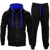 Trening barbati fleece 2 piese - 12 CULORI - S-M-L-XL-2XL-3XL, Multicolor
