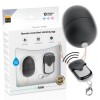 Vibrator Ou Telecomanda ONLINE Negru, 10 Moduri Vibratie, Waterproof, ABS, Baterii Incluse, Sex Shop, Jucarii Sexuale, Adulti