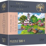 PUZZLE TREFL DIN LEMN 500+1 PIESE PORTUL IN TIMPUL VERII