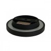 Aplica LED Perete 12W 3000K IP65 Spin Biscuit, Lumina Calda, Interior/Exterior, Aluminiu, Rotunda, Durata 25000h, Eficienta A++