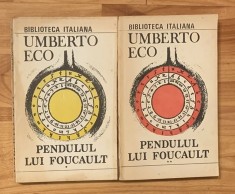 Pendulul lui Foucault de Umberto Eco (2 vol.)