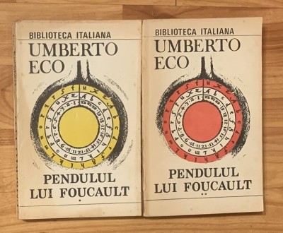 Pendulul lui Foucault de Umberto Eco (2 vol.) foto
