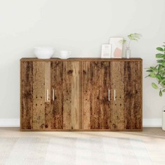 Bufet 2 pcs Lemn vechi 60 x 31 x 70 cm Lemn compozit