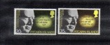 Pereche 2 Timbre Insulele Pitcairn 1974 Centenar Sir Winston Churchill Citate Celebre MNH - A688