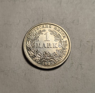 1 Mark Marca 1905 D Aunc Piesa de Colectie foto