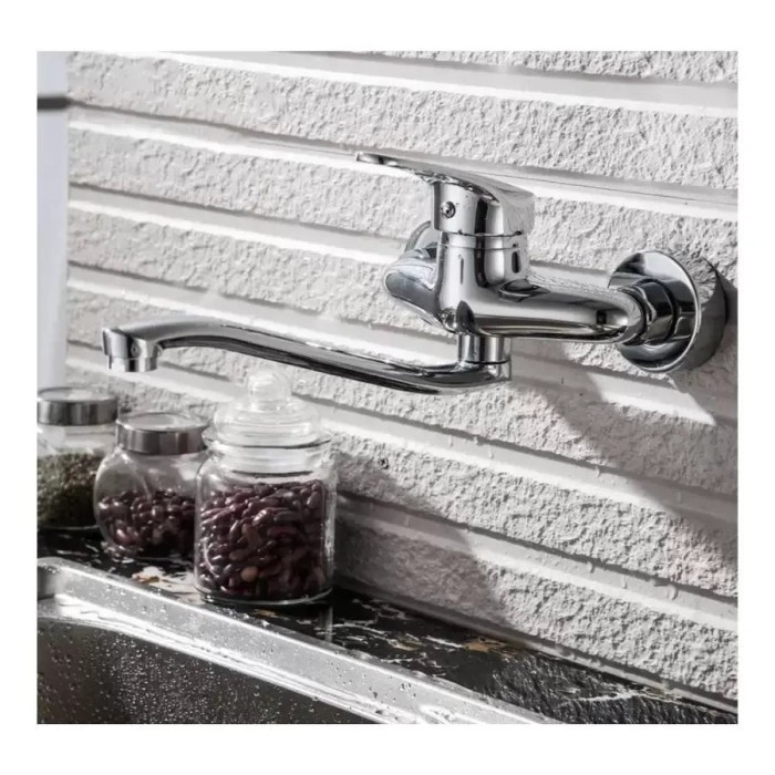 Baterie Bucatarie cu Pipa Rotativa, Aliaj, Crom, PM025 ModernLight Concept