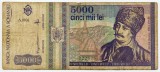 Bancnota 5000 lei 1993