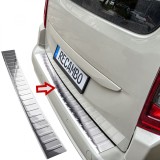 Ornament protectie portbagaj/bara spate crom Peugeot Rifter din 2018