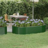 vidaXL Strat &icirc;nălțat grădină 175x100x36 cm oțel vopsit electrostatic