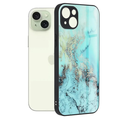 Husa pentru iPhone 15 Plus Antisoc Personalizata Ocean Glaze foto