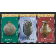 Moldova 2022 Mi 1194/96 MNH - Din patrimoniul Muzeului National