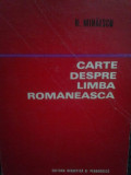 N. Mihaescu - Carte despre limba romaneasca (1972)