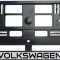 Set 2 bucati, suport numar inmatriculare Volkswagen GTI II
