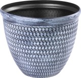 Ghiveci Strend Pro Marble albastru, 37x30 cm, pentru interior/exterior