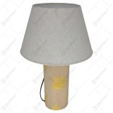 Veioza ceramica mare cu design frunze