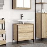 Cumpara ieftin Dulap pentru baie cu sertare Stejar Sonoma 60x34,5x60 cm