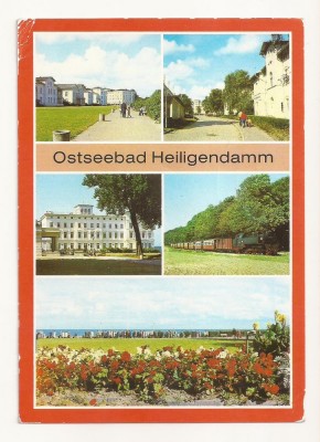 SG1 - Carte Postala - Germania DDR - Osteebad Heiligendamm , Circulata 1985 foto