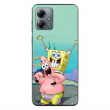 Husa compatibila cu Motorola Moto G14 Silicon Gel Tpu Model Spongebob