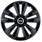 Set 4 capace roti pentru Dacia Nou, model Terra Black, R16