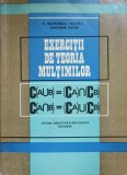 EXERCITII DE TEORIA MULTIMILOR-E. GEORGESCU-BUZAU, NAZARINE MATEI-265447