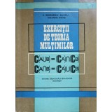 EXERCITII DE TEORIA MULTIMILOR-E. GEORGESCU-BUZAU, NAZARINE MATEI-265447