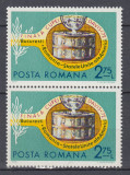ROMANIA 1972 LP 809 FINALA CUPEI DAVIS PERECHE MNH, Nestampilat