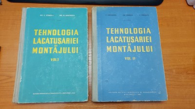 Tehnologia lacatuseriei si montajului 2 volume Chivulescu , Stanescu , Ionescu foto
