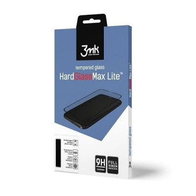 Folie Sticla iPhone XS Max/11 Pro Max Negru Hardglass Max Lite 3MK foto