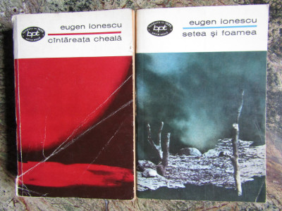 SETEA SI FOAMEA - CANTAREATA CHEALA , 2 VOL , EUGEN IONESCU foto