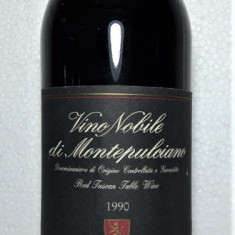 C 22- VIN NOBILE DI MONTEPULCIANO, DOCG recoltare 1990 cl 75 gr 13