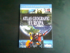 ATLAS GEOGRAFIC EUROPA foto