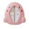 Termometru pentru baie, flippy, plutitor, rezistent la apa, multifunctional, model gaina, 10.5x10.5x2.5 cm, roz