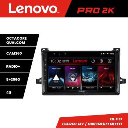 Navigatie Toyota Prius dupa 2015 Lenovo Kit-TY50 8 core QLED 2K 8+256 360 Android Waze USB Navigatie Internet Youtube Radio CarStore Technology