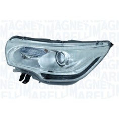 Far Citroen C4 (B7), 09.2010-, partea Stanga, bi-xenon; D1S+PY21W; electric; lucas fumuriu; fara ballast; cu bec descarcare in gaz; cu motor; cu bec, foto