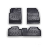 Covorase Auto Cauciuc Tip Tavita ALM Toyota ProAce City (2021-2025) Negru. Set 4 Buc. Protectie Integrala Podea