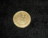 C50 - Moneda foarte veche - Belgia - 5 franci - 1986