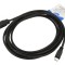 Cablu USB 2.0 A la micro B 3m negru