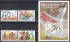 Insulele Virgine Britanice 1990 -Jocurile Olimpice - Barcelona, Serie+Colita,MNH, Nestampilat