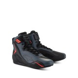 MBS Ghete moto sport/touring ALPINESTARS FASTER-4 43 Negru/Gri/Rosu, Cod Produs: 2510425113010